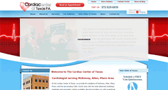 Desktop Screenshot of cardiaccenteroftexas.com